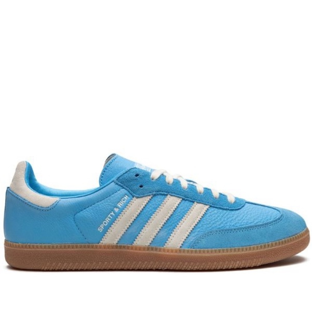adidas x Sporty & Rich Samba "Blue Rush" sneakers